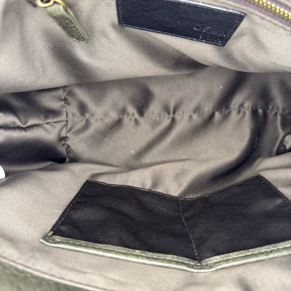 Deux Lux Green Vegan Leather Tote Bag - Picture 11 of 13